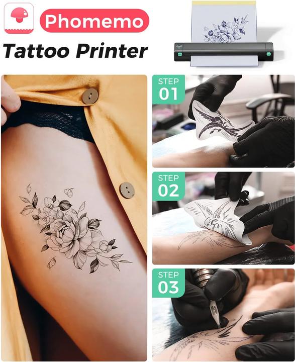 Image du produit Phomemo M08F (Thermodirecte, Noir et blanc)