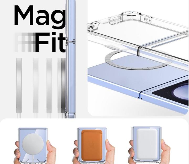 Image du produit Screenguard Étui magnétique Samsung Galaxy Z Flip5 Clear Case MagSafe Cover (Samsung Galaxy Z Flip5)
