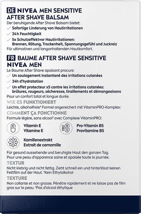 Produktbild NIVEA MEN Sensitive After Shave Balsam (Aftershave Balsam, 100 ml)