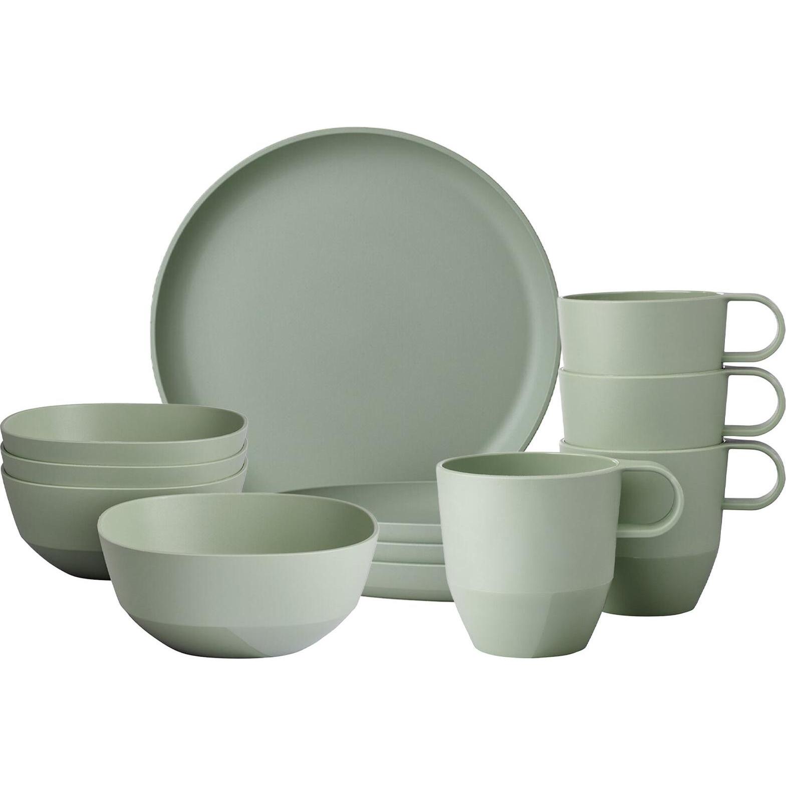 Mepal, Geschirrset, Silueta (12 Stück)