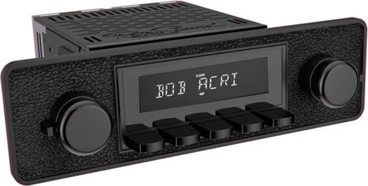 Produktbild Retrosound Design "Black", "Motor-6" Set mit DAB+, Bluetooth, A2DP, USB