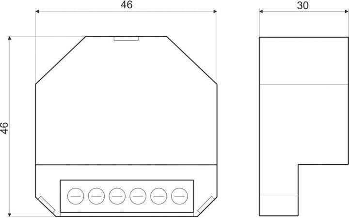Actual product image Paladin Dimming actuator KNX RFS saldimmer for RLC and LED (Dimming actuator)