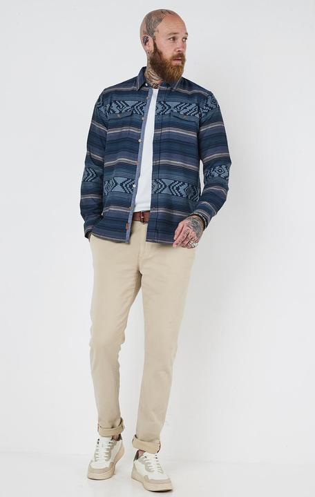 Actual product image Joe Browns Aztec Stripe Long Sleeve Shirt (S)