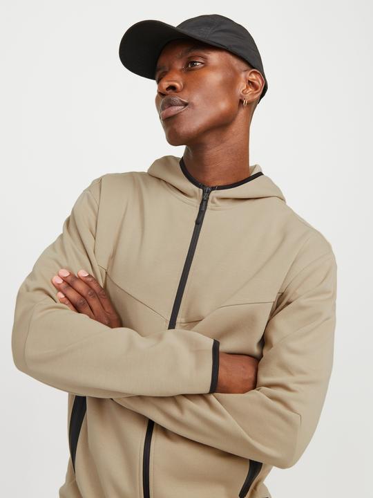 Produktbild Jack & Jones Einfarbig Kapuzenpullover Kapuzenpullover mit Reissverschluss (L)