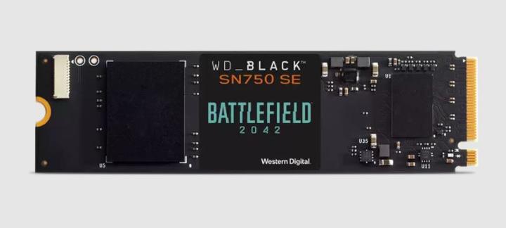 Produktbild WD Black SN750 SE Battlefield 2042 PC Game Code Bundle (500 GB, M.2 2280)