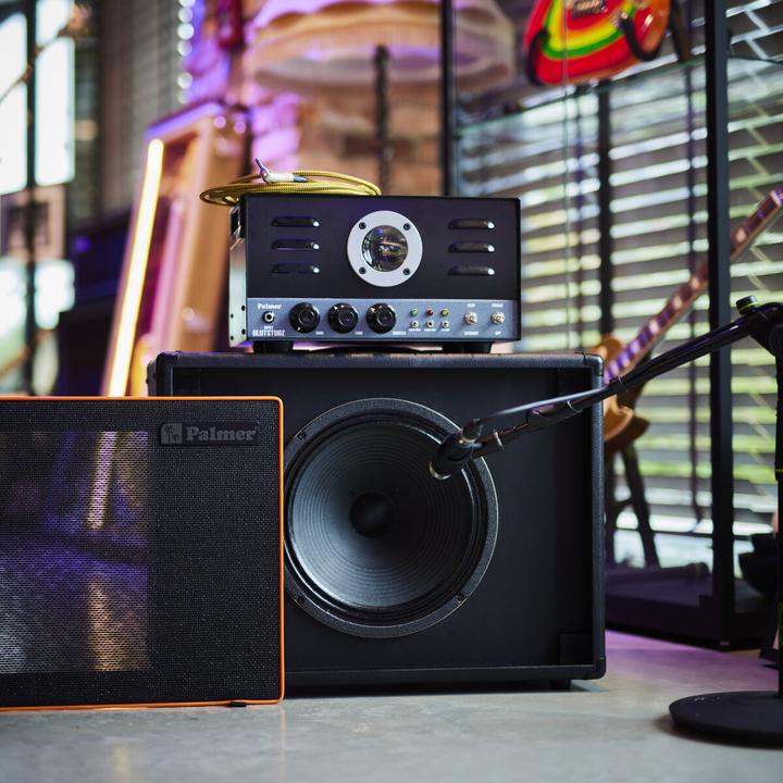 Image du produit Palmer Audio CAB 112 BX GBK - Enceinte guitare avec Celestion Greenback 1 x 12, Open-Back (Guitare)