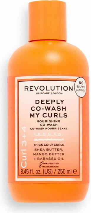 Produktbild Revolution Haircare Curl 3+4 Deeply Co-Wash My Curls Nourishing Co-Wash (Flüssiges Shampoo, 250 ml)