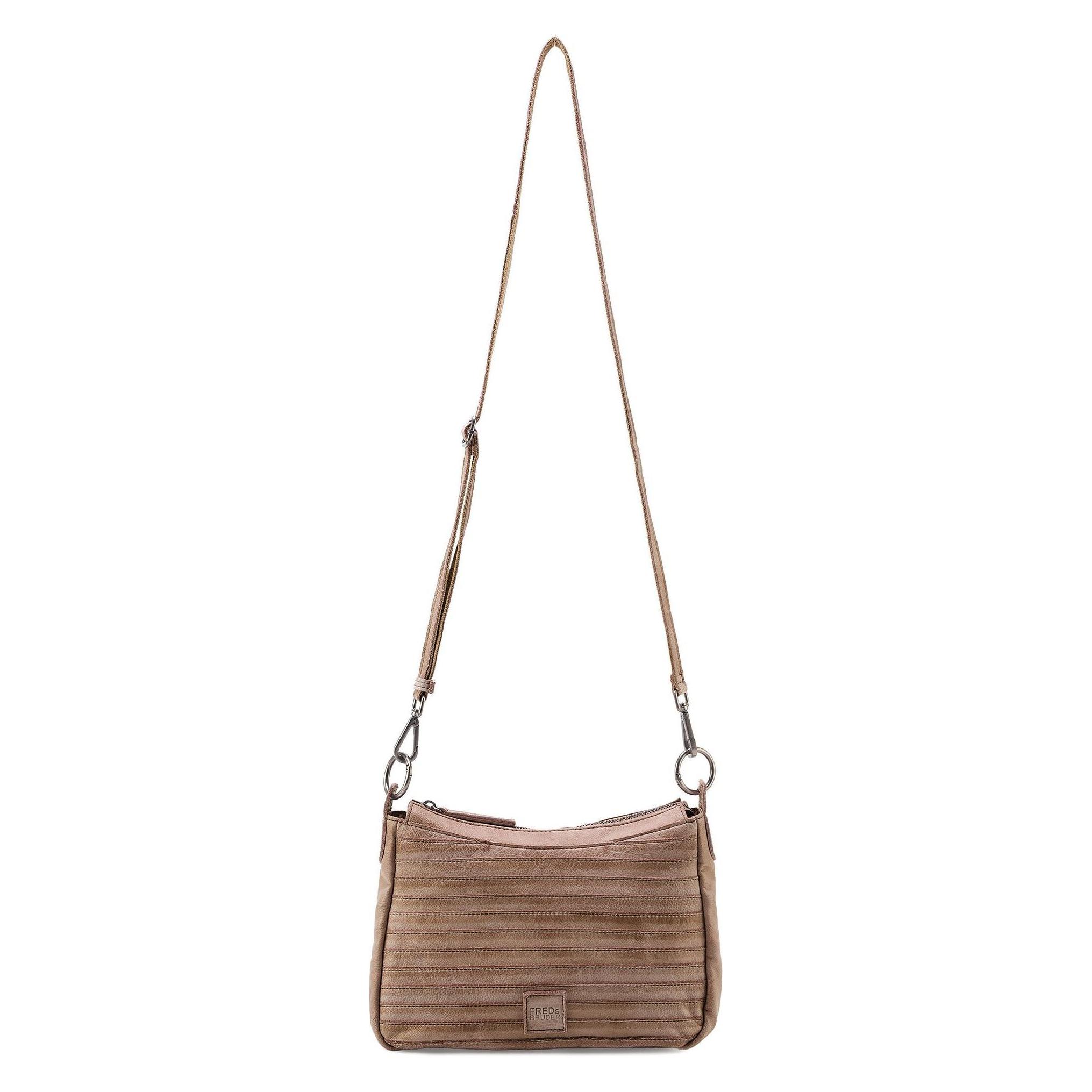 FredsBruder, Damen, Handtasche, Layer Likely Umhängetasche Leder 29 Cm, Braun