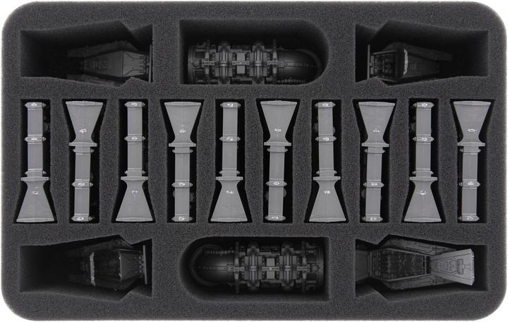 Actual product image Feldherr HSMEGE060BO - Foam inlay for Kill Team: Rogue Trader terrain parts (Foam material)