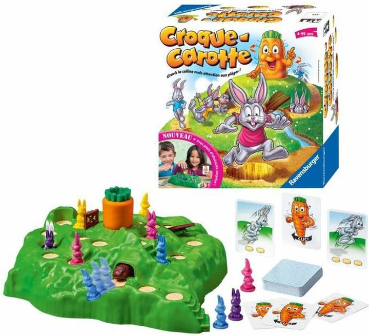 Immagine prodotto Ravensburger Croque-Carrotte (Francese, 2 - 4 Giocatori)