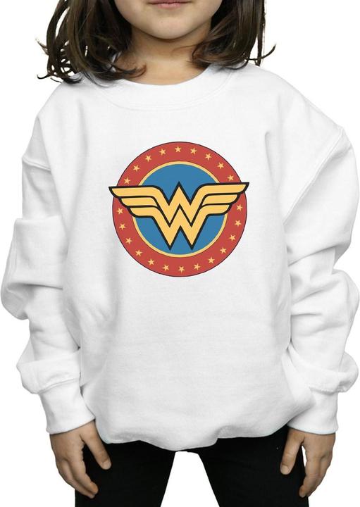 Immagine prodotto Wonder Woman Circle Logo Felpa Ragazze (116)