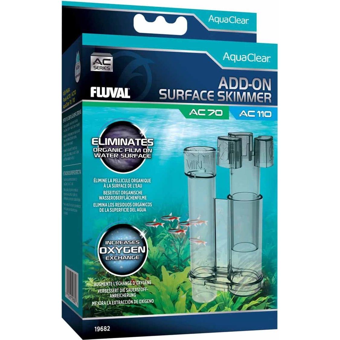 Fluval - AquaClear AC 70/110 Skimmer (110 l), Filtro per acquario