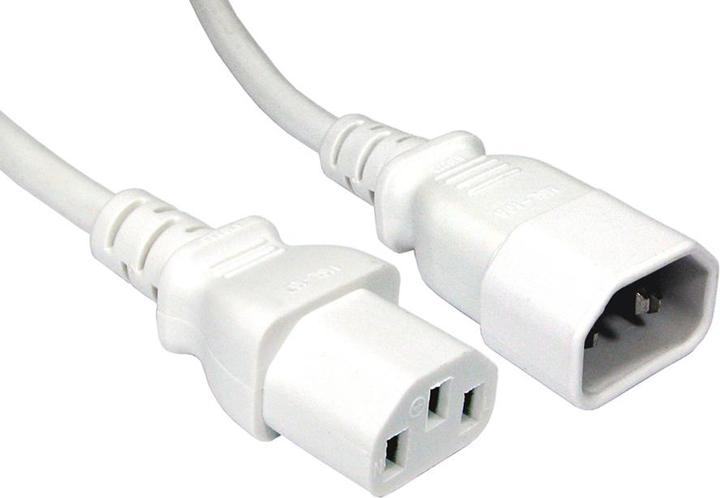 Immagine prodotto Cables Direct CDL 1,8 m da C14 a C13 Bianco (1.80 m)