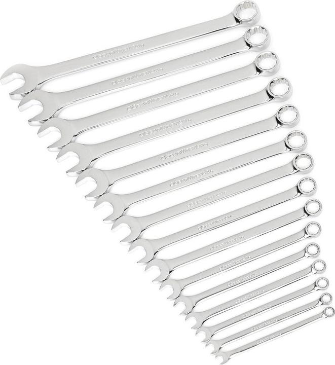 Actual product image Gear Wrench 12-kant Ringmaulschlüssel Satz, SAE, 15-tlg.