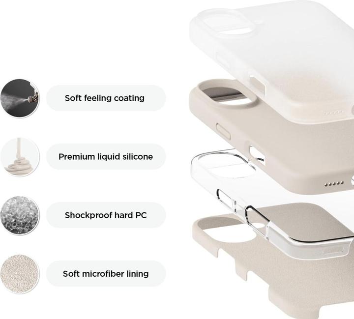 Produktbild Screenguard Liquid Silicone Case (Apple iPhone 16)
