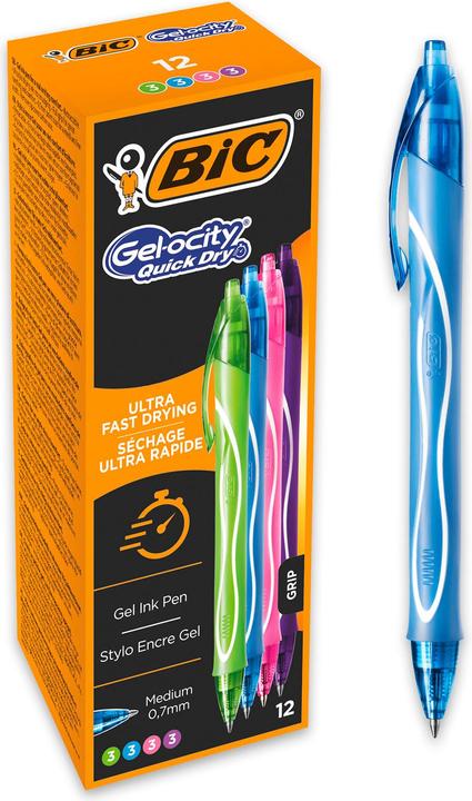 Image du produit Bic Gel-Ocity Quick Dry (Trié, 12 x)