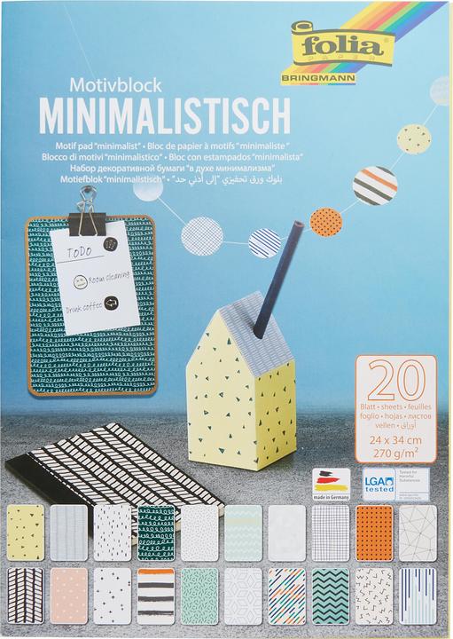 Produktbild Folia Motivblock Minimalistisch (270 g/m², 1x)