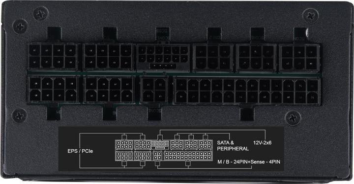 Produktbild Silverstone SST-EX1200R-PL - Extreme Series SFX-L Power Supply 1200W Cybenetics Platinum SFX12V 4.0 (1200 W)