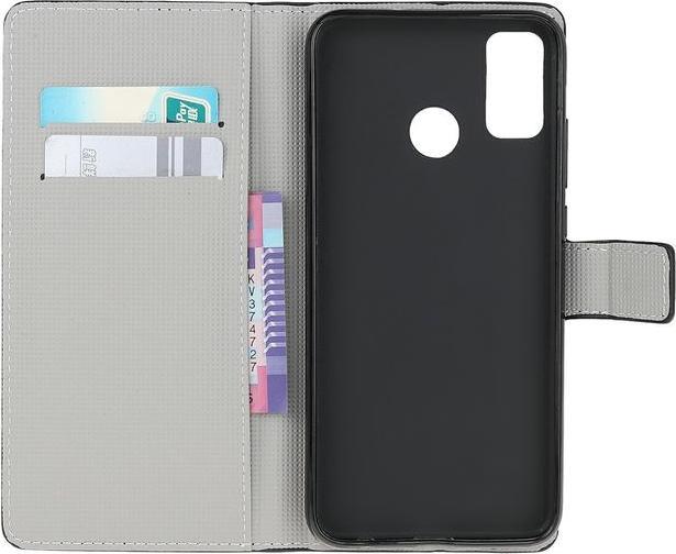 Actual product image MU Style Leather Bookcover Image Series (Motorola Moto G30, Motorola Moto G10)