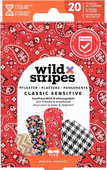 Actual product image Wild Stripes Schn Schuerfwu Cl sen Fa 20 (20 x)