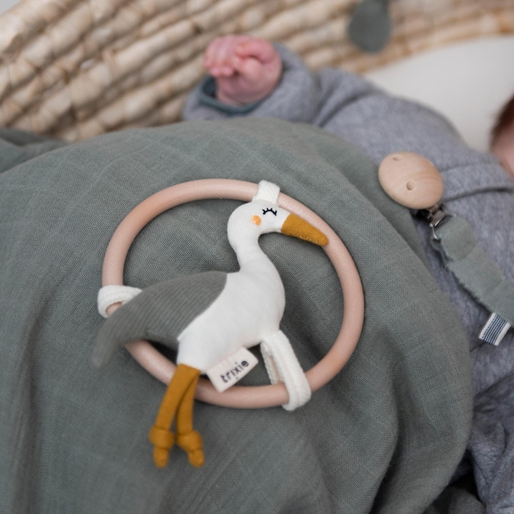 Actual product image Trixie Baby Rammelaar Heron 13 cm