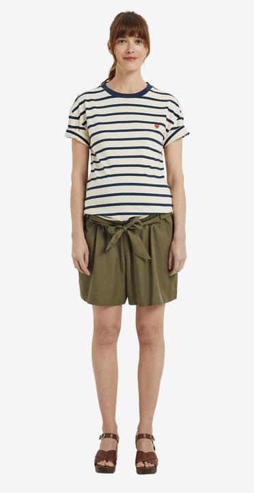Actual product image Vertbaudet Umstands-Shorts aus Lyocell mit Einsatz am Bauch (32)