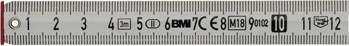 Immagine prodotto BMI Nastro di misura 2 m in acciaio inox eter 42 (mm)
