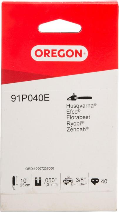 Produktbild Oregon Kette 3/8", 1.3 mm, 40 Treibglieder, StandardCut, Halbmeissel (Kettensäge, Sägekette)