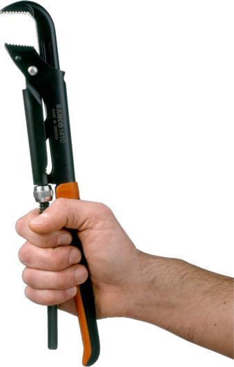 Produktbild Bahco ERGO 1" Rohrzange, Schwedisches Modell, 90° 12-1/2" (320 mm)