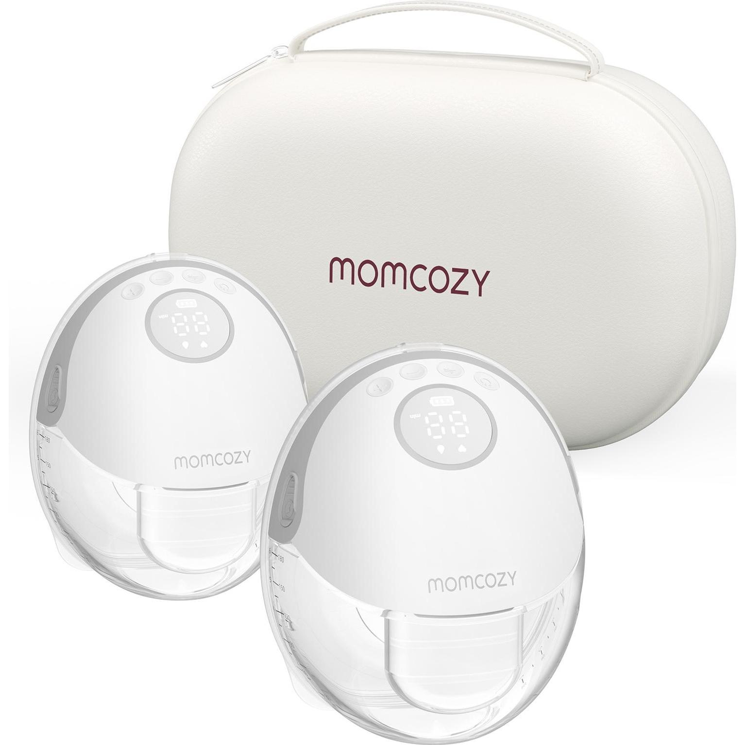 Momcozy, Milchpumpe, M6 Hands-free Breast Pump Grey Double Packs