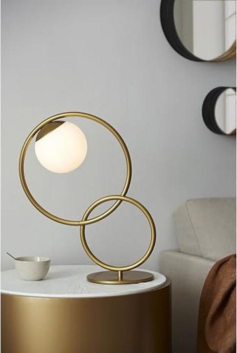 Sobremesa Kristal Metall Gold (107 x 46 x 122 cm)