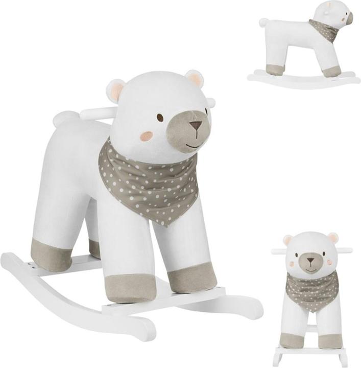 Kikkaboo Schaukeltier Bär Holzkufen