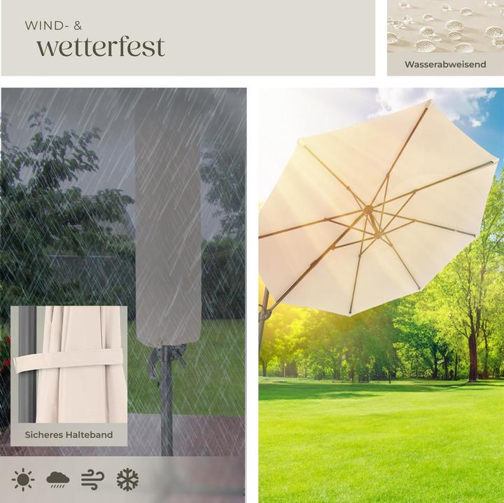 Produktbild tectake Ampelschirm (3 m)