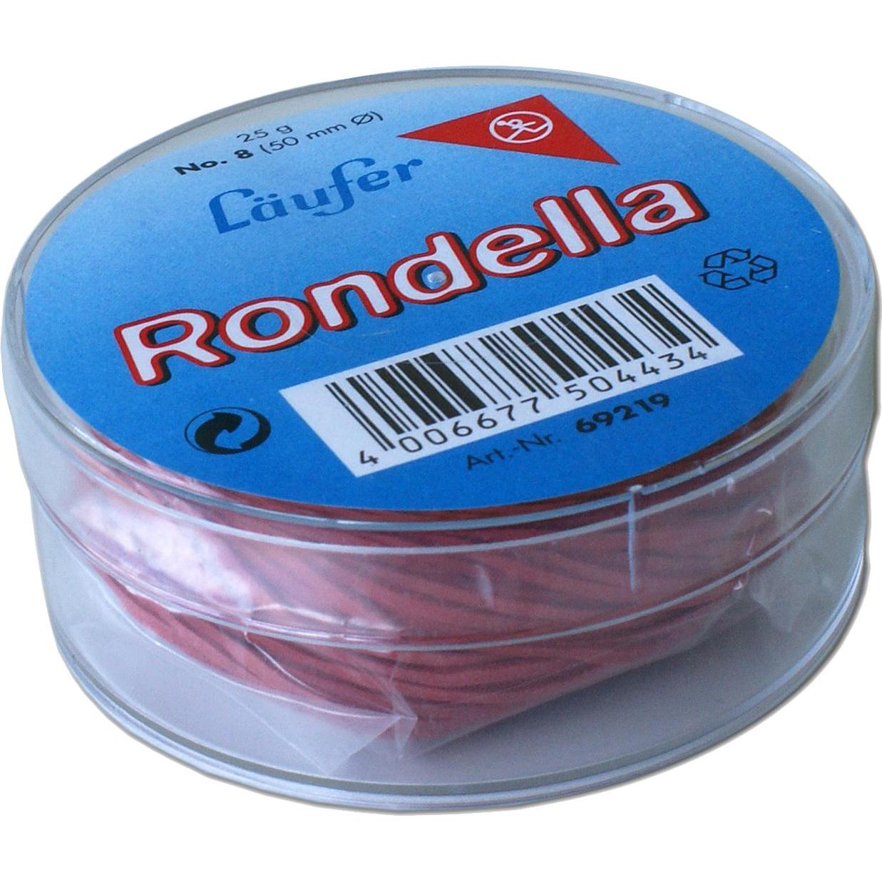 Läufer, Gummiband, L„ufer Gummiringe RONDELLA in Dose, rot, 25 mm, 25 g (1 Stk.)