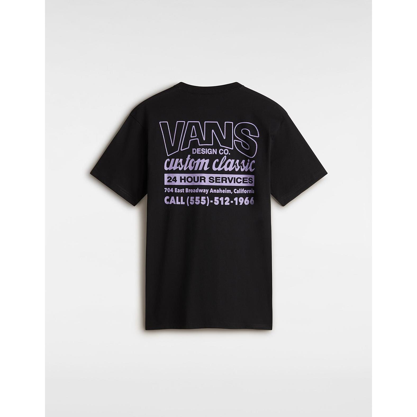 Thumbnail - Vans, Herren, Shirt, Shop Front SS Black, Schwarz, (S)