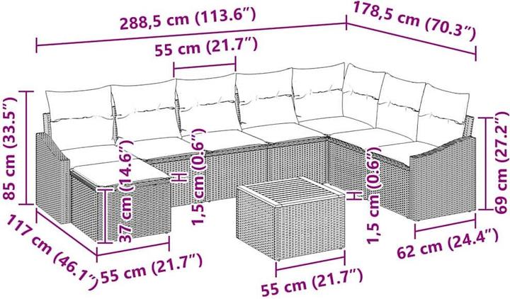 Produktbild vidaXL Genesis