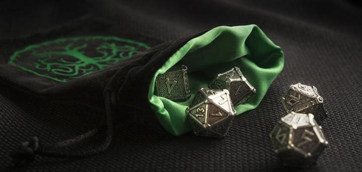 Actual product image Q Workshop SMMY35 - Metal Mythical Dice Set (7)