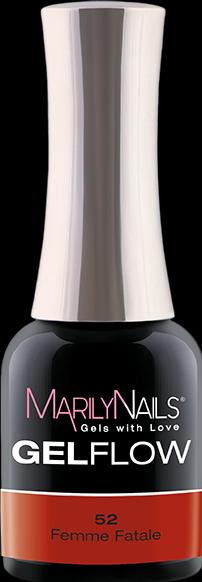 Produktbild Marily Nails GELFLOW – 52 Femme Fatale (Gel-Effekt Nagellack)