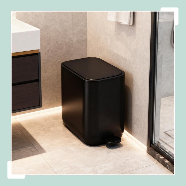 Actual product image Relaxdays pedal bin (7 l)