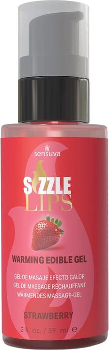 Immagine prodotto Sensuva sizzle lips warming gel strawberry 59ml (59 ml)