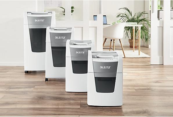 Produktbild Leitz Aktenvernichter IQ Autofeed Small Office 100 Partikelschnitt 34 l (Partikelschnitt)