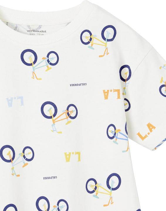 Actual product image Vertbaudet Bedrucktes Jungen T-Shirt mit Recycling-Baumwolle (128)