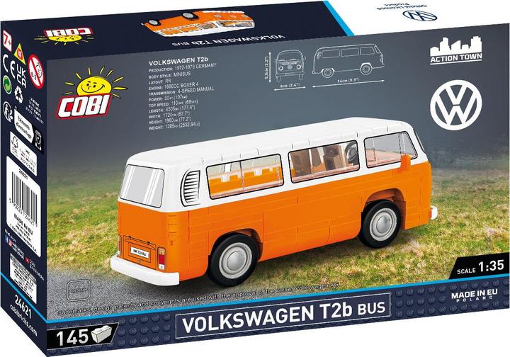 Produktbild Cobi 154 PCS VOLKSWAGEN /24621/ T2B BUS