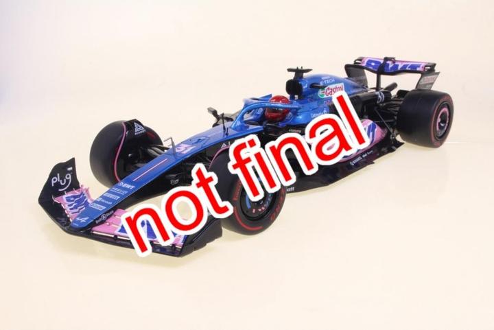 Produktbild Solido 1:18 Alpine A523 Monaco GP 2023
