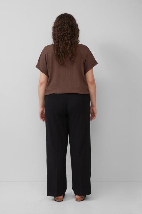 Image du produit S.Oliver T-Shirt Strukturiertes T-Shirt im Relaxed Fit mit V-Ausschnitt (44)