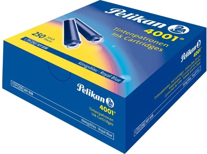 Produktbild Pelikan Tintenpatronen Standard 4001 (Füllertinte, Königsblau)