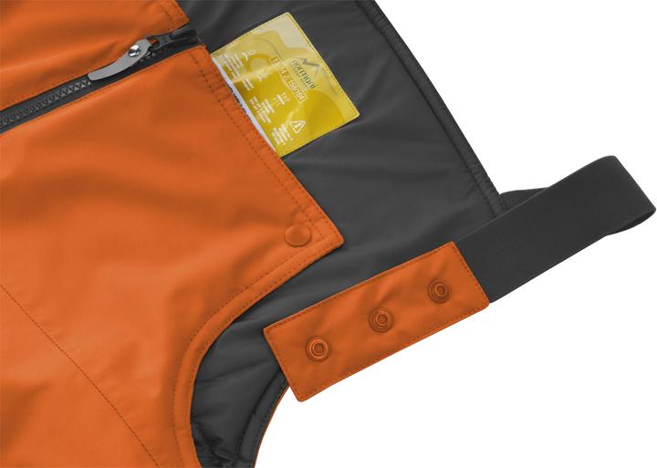 Actual product image Normani Children's winter trousers with braces "Ulukhaktok" - 9029 (128)