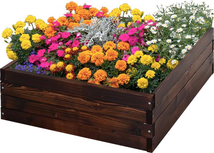 Produktbild Outsunny Quadratisches Hochbeet