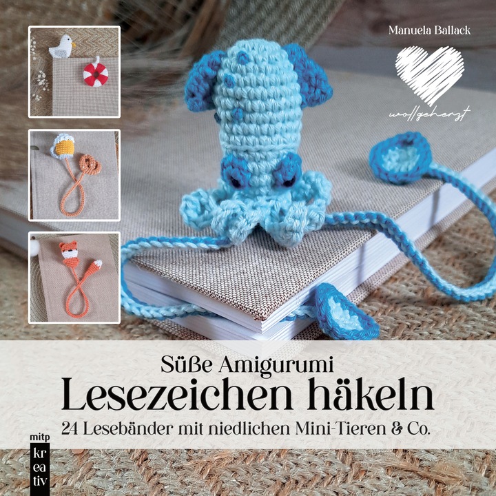 Actual product image Amigurumi bookmark crochet