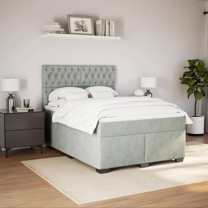 Actual product image vidaXL Boxspringbett (160 x 200 cm)